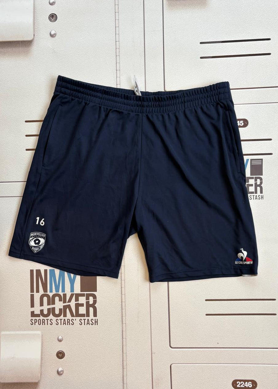 Montpellier - Club Logo Gym Shorts [Dark Blue