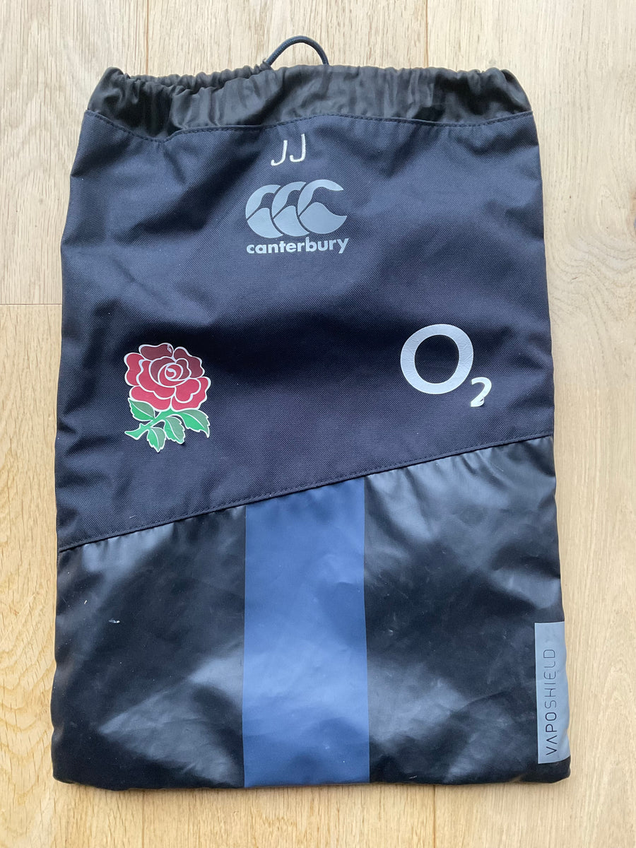 Jonathan Joseph England Rugby Boot Bag [Black & Blue] In My Locker