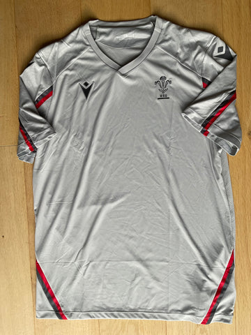 Wales - Training T-Shirt [Grey & Red]