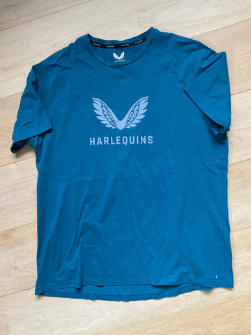 André Esterhuizen - Harlequins Casual T-Shirt [Teal ]