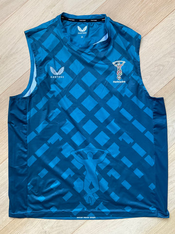 André Esterhuizen - Harlequins Gym Vest [Teal & Blue ]