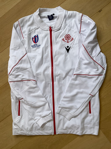 Georgia Rugby RWC 2023 Anthem Jacket [White & Red ]