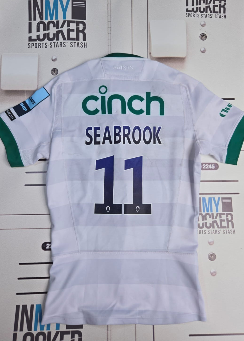 Tom Seabrook - Northampton Saints 2024 / 25 Away Match Shirt