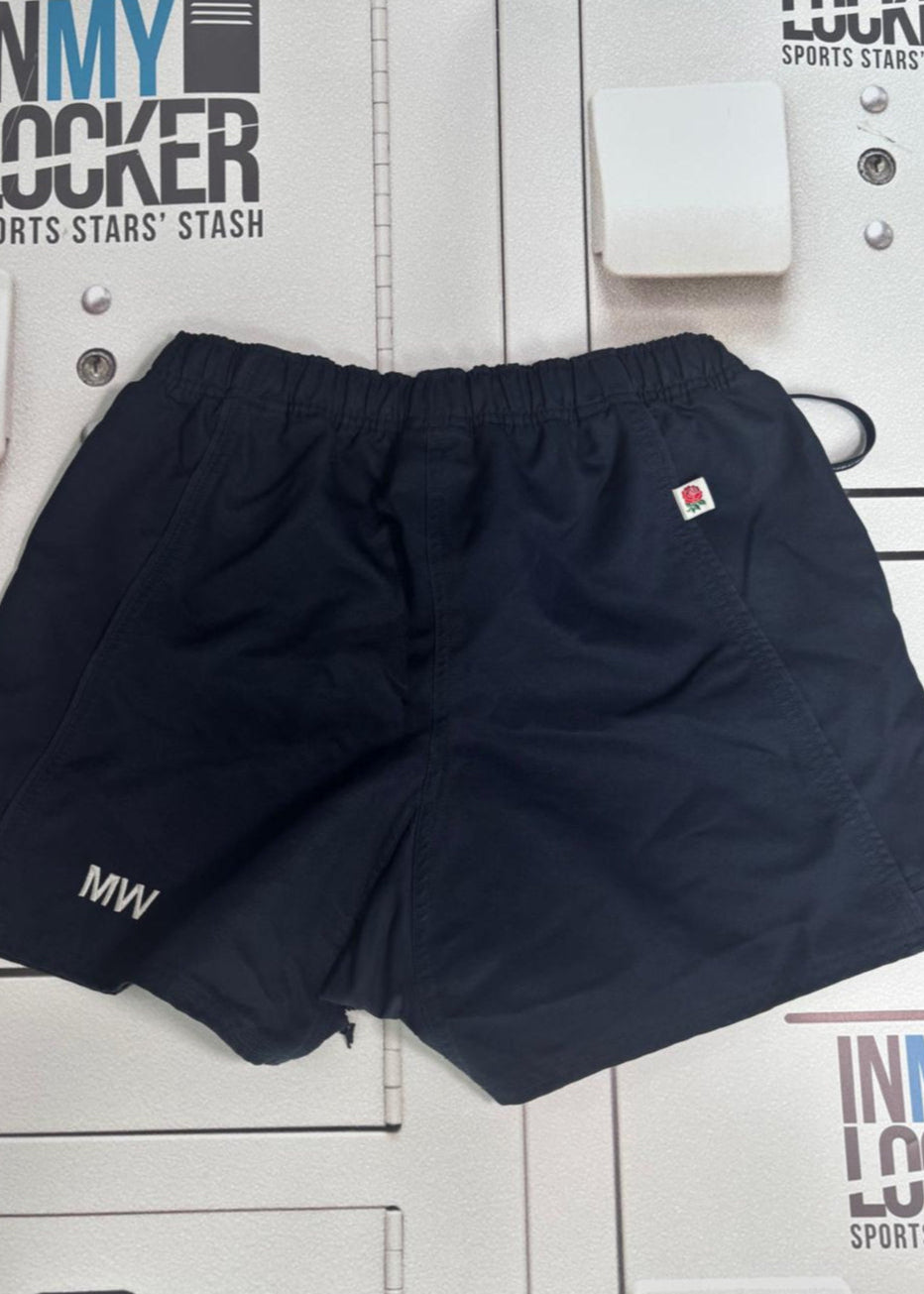 Marcus Watson - England Rugby Initialled Match Shorts [Navy]