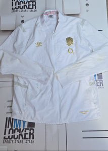Alex Coles - England Rugby Named & Numbered Anthem Jacket [White]
