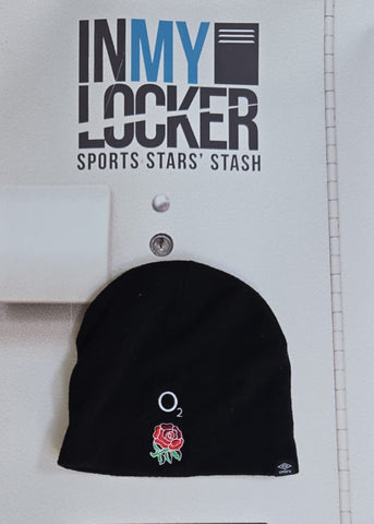 Alex Coles - England Rugby Beanie [Black & White]