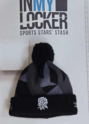 Alex Coles - England Rugby Bobblehat [Black & Grey]