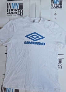 Alex Coles - Umbro Leisure Shirt [White & Blue]