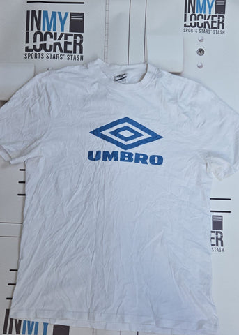 Alex Coles - Umbro Leisure Shirt [White & Blue]
