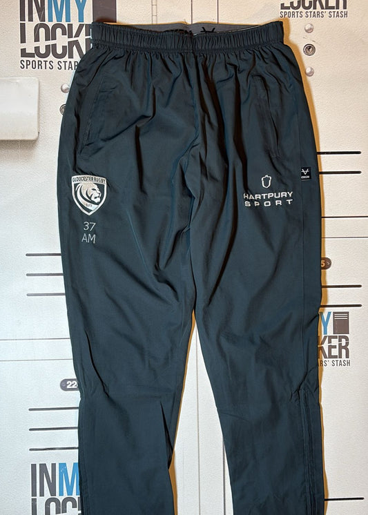 Alex Matthews - Initialled Gloucester Rugby Training Trousers [Grey]