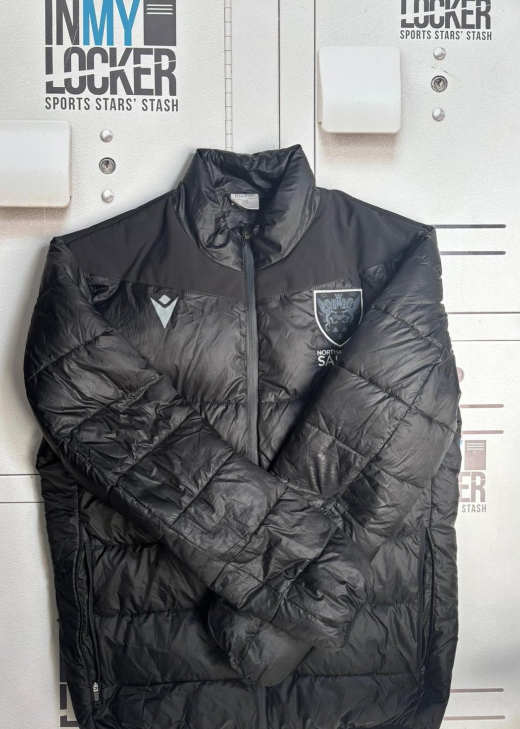 Angus Scott-Young - Northampton Saints Puffer Jacket [Black]