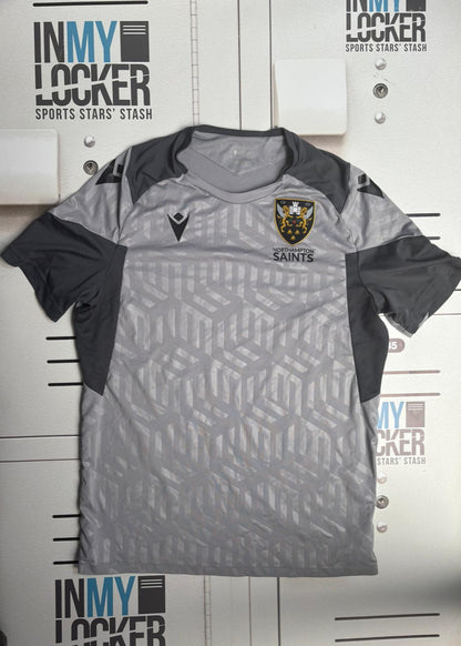 Angus Scott-Young - Northampton Saints Named Training Shirt [Grey]