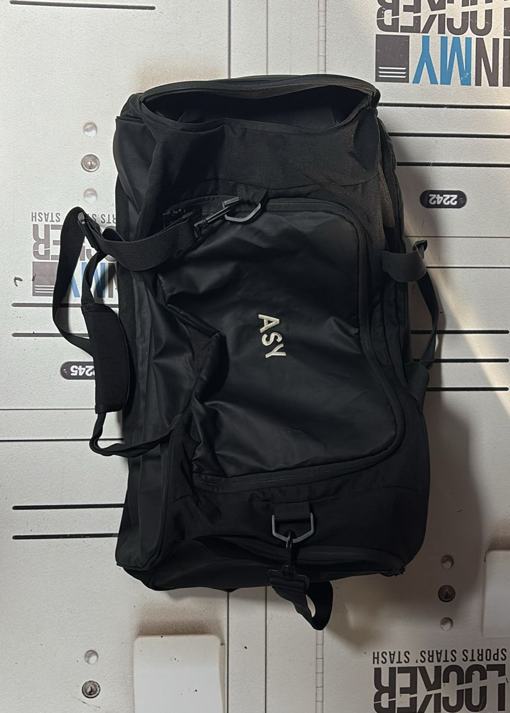 Angus Scott-Young - Initialled Gym Bag [Black]