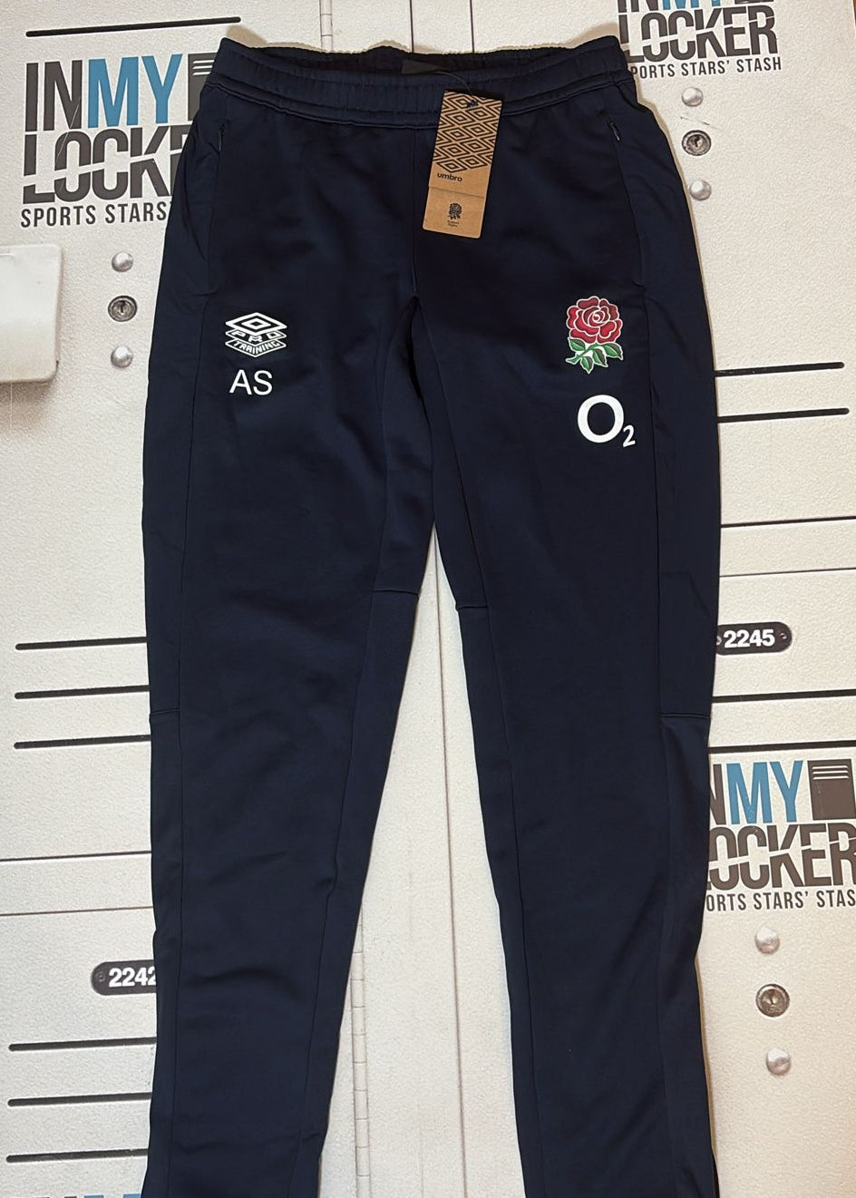 Alice Sheffield - England Rugby Women's Tracksuit Bottoms [Navy]