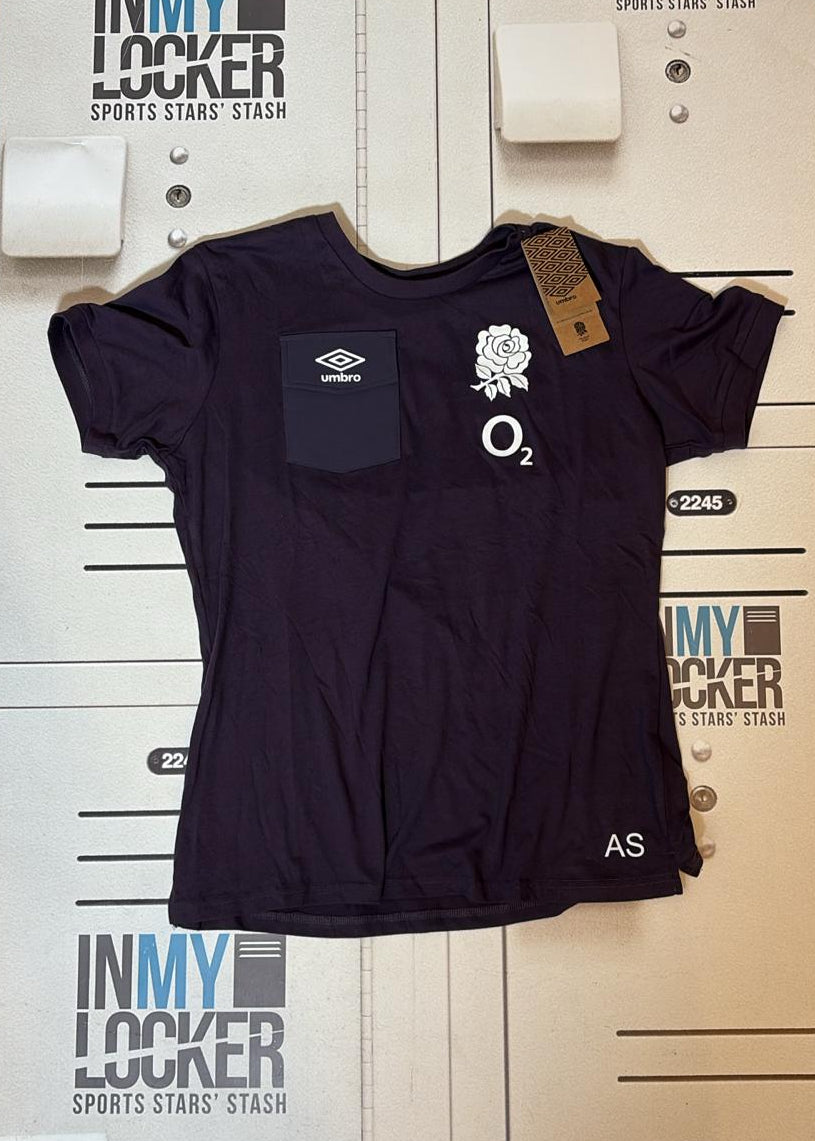 Alice Sheffield Initialled England Squad Presentation T-Shirt [Purple]