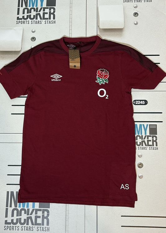 Alice Sheffield England Rugby Womens Presentation T-Shirt [Red]