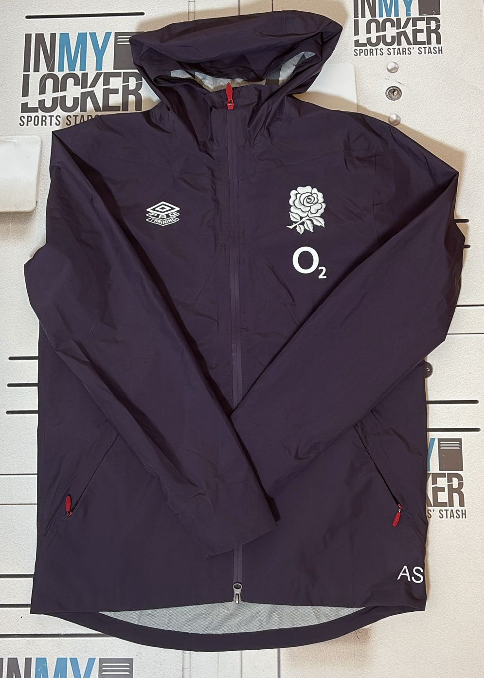 Alex Sheffield - England Rugby Womens Waterproof Jacket [Purple]