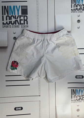 Anthony Watson - England Rugby Training Shorts  [White]