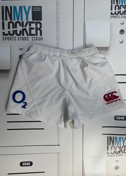 Anthony Watson - England Rugby Training Shorts  [White]