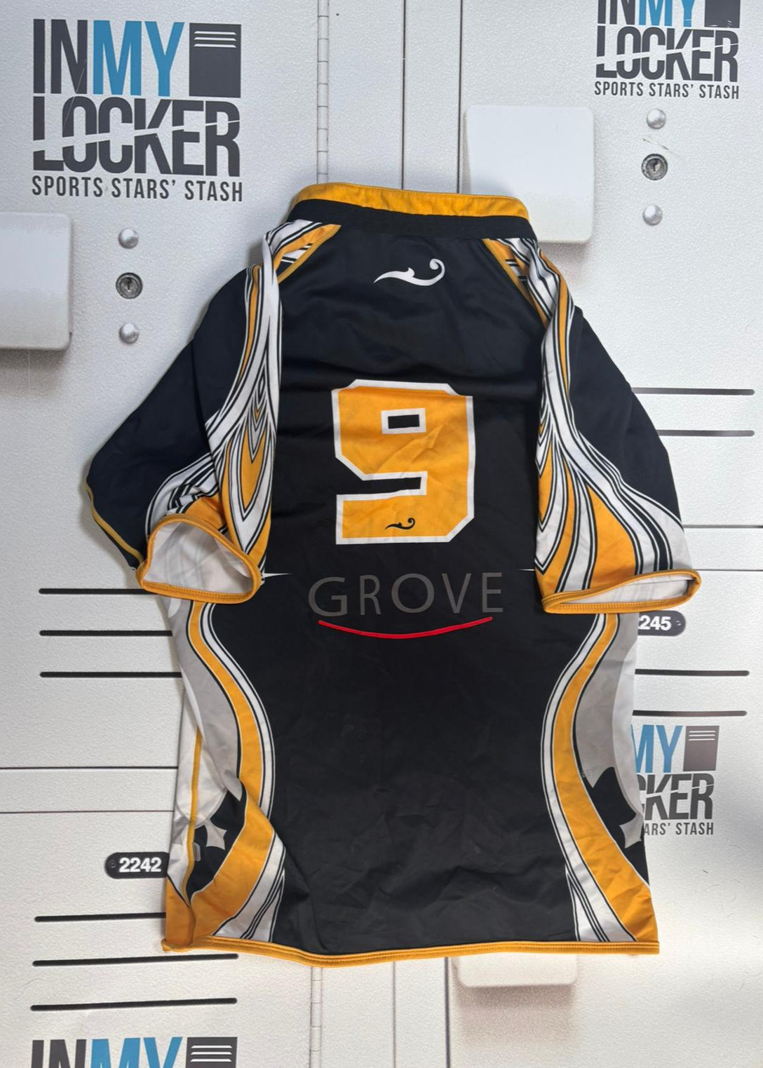 Anthony Watson - Penguin International RFC Match Shirt  [White, Black &Yellow]