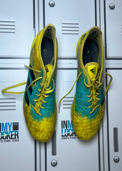 Afo Fasogbon - Adidas Sprintframe 4G Playing Boots [Yellow and Blue]