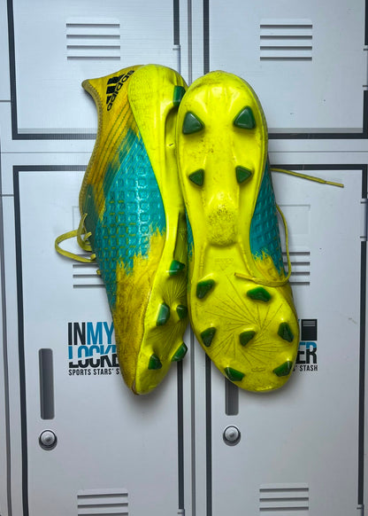 Afo Fasogbon - Adidas Sprintframe 4G Playing Boots [Yellow and Blue]