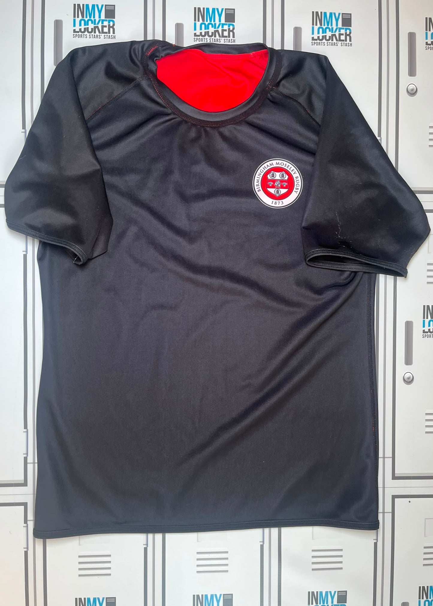Afo Fasogbon - Birmingham Moseley Rugby Training Shirt Numbered 50 [Black]