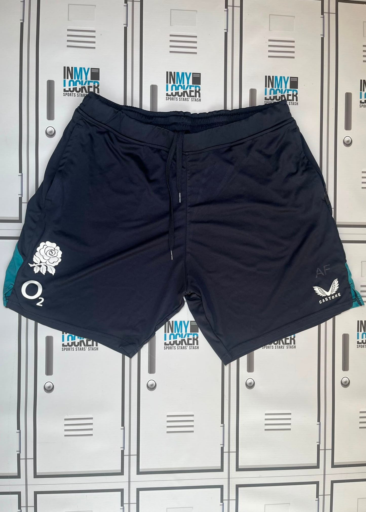 Afo Fasogbon - England Rugby Castore Gym Shorts [Navy]