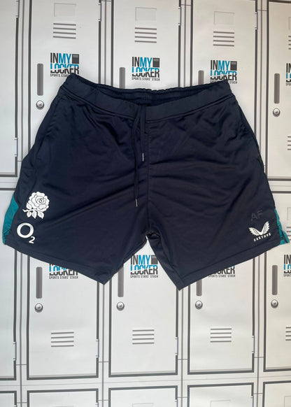 Afo Fasogbon - England Rugby Castore Gym Shorts [Navy]