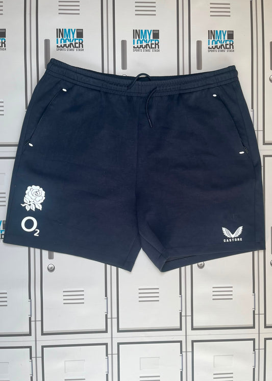 Afo Fasogbon - England Rugby Castore Leisure Shorts [Navy]