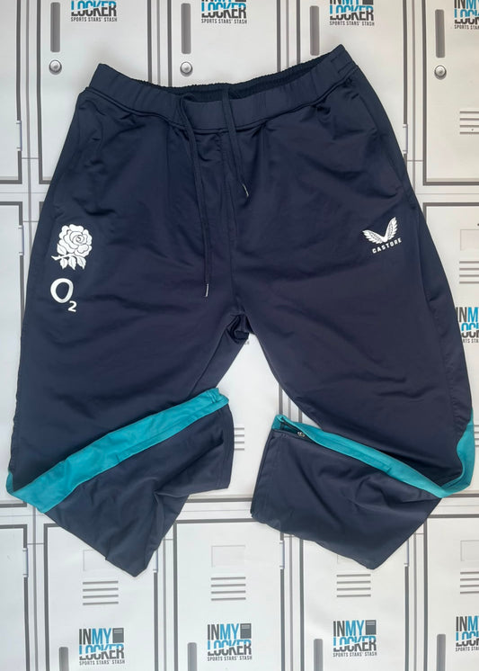 Afo Fasogbon - England Rugby Castore Training Bottoms [Navy]