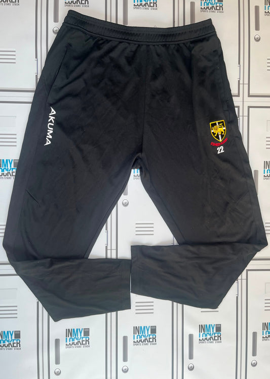 Afo Fasogbon - Esher Rugby Akuma Gym Joggers Numbered 22 [Black]
