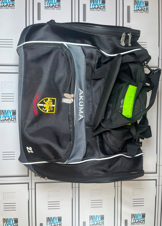 Afo Fasogbon - Esher Rugby Akuma Small Holdall Numbered 22 [Black]