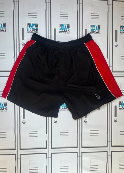 Afo Fasogbon - Gloucester Rugby Oxen Gym Shorts Initialled AF and Numbered 19 [Black]