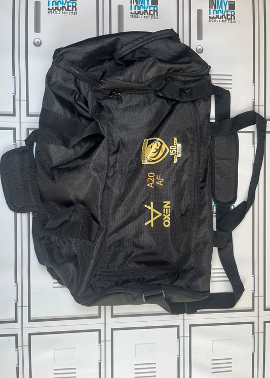 Afo Fasogbon - Gloucester Rugby Oxen Medium Holdall Initialled AF and Numbered A20 [Black]