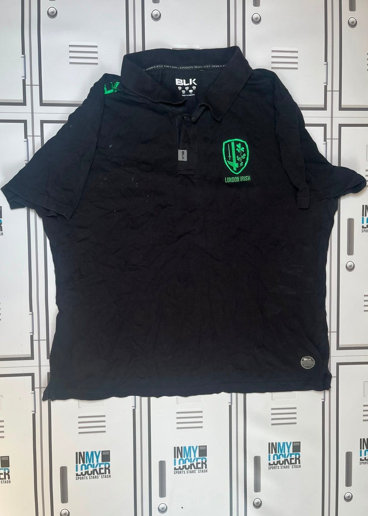 Afo Fasogbon - London Irish BLK Polo Shirt [Black]