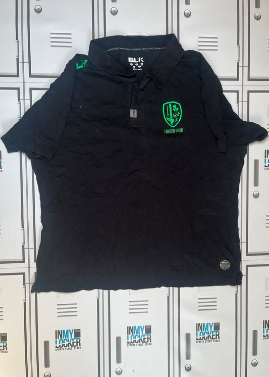 Afo Fasogbon - London Irish BLK Polo Shirt [Black]