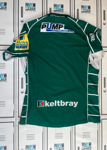 Afo Fasogbon - London Irish Premiership Rugby Match Shirt [Green]