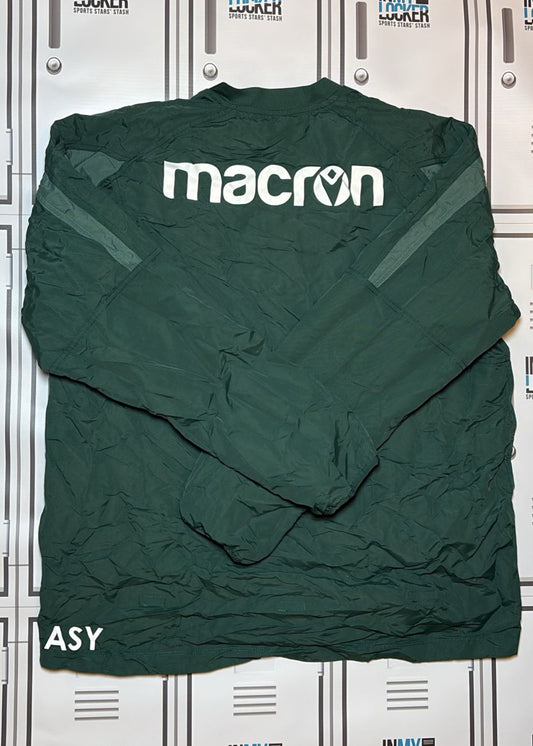 Angus Scott-Young - Northampton Saints Waterproof Training Top Initialled ASY [Green]