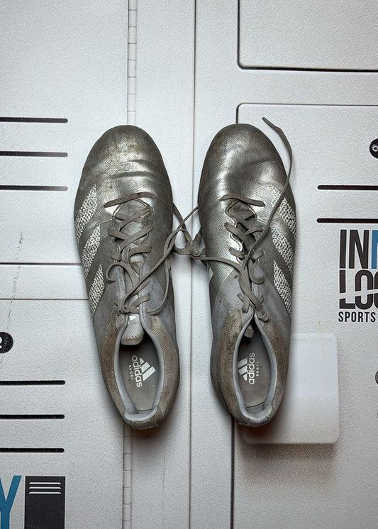 Angus Scott-Young - Adidas Kakari Elite Rugby Boots [Silver and White]