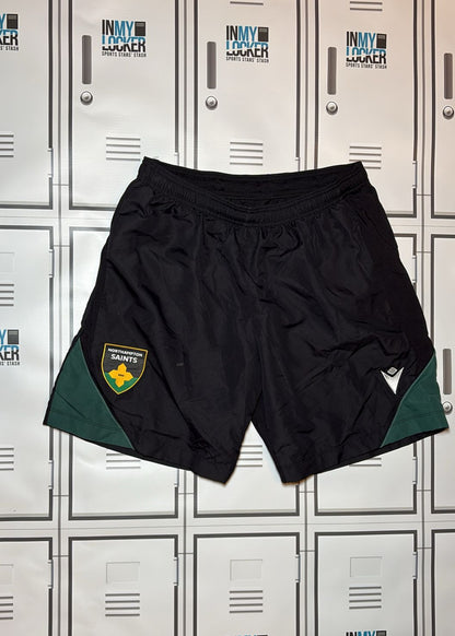Angus Scott Young - Northampton Saints Gym Shorts Initialled ASY [Black]