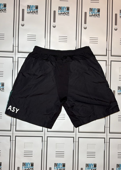 Angus Scott Young - Northampton Saints Gym Shorts Initialled ASY [Black]