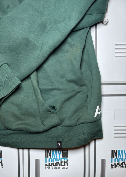 Angus Scott Young - Northampton Saints Hoodie Initialled ASY [Green]