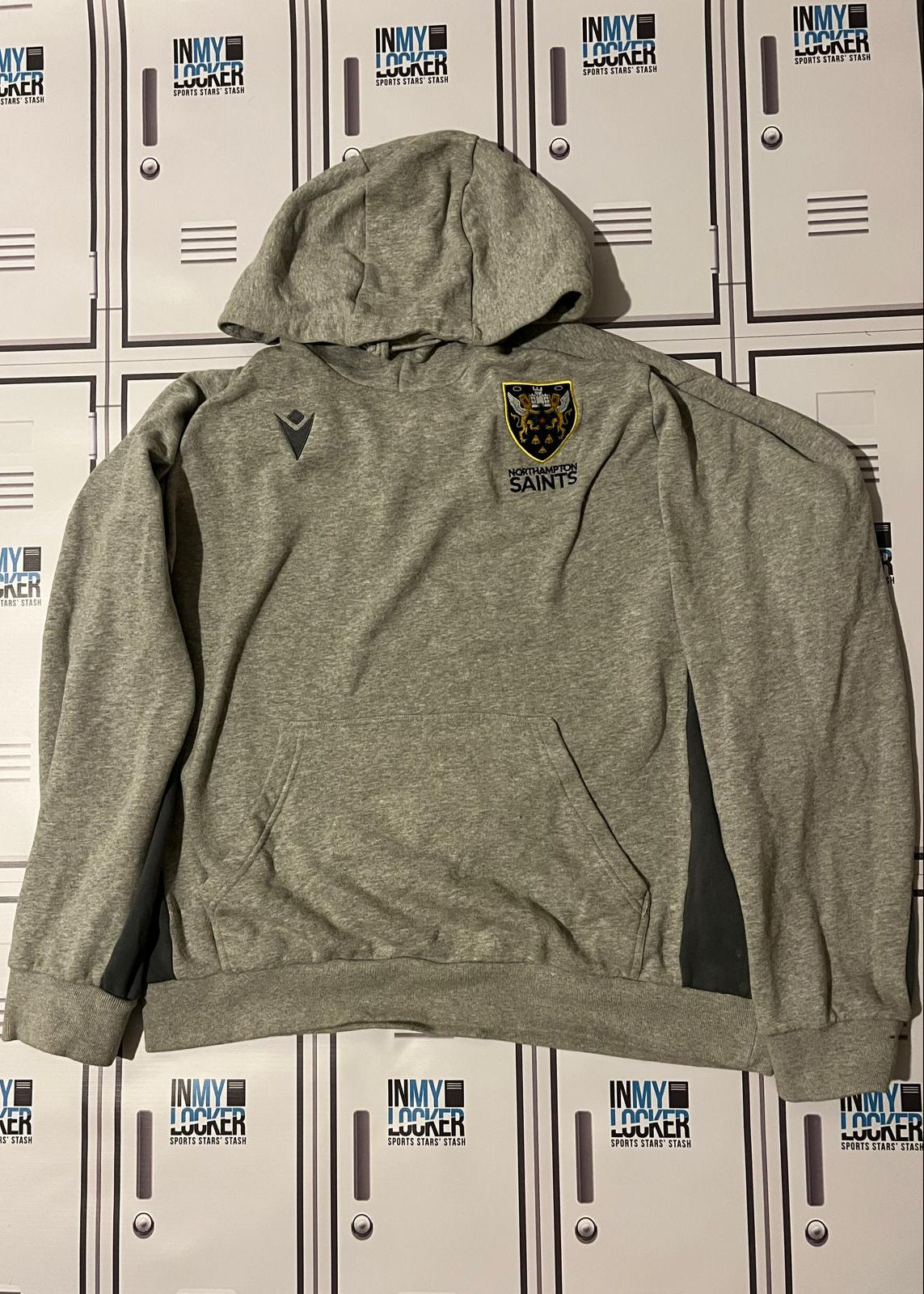 Angus Scott Young - Northampton Saints Leisure Hoodie [Grey]