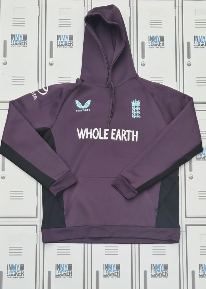 Asa Tribe - England Cricket Castore Leisure Hoodie [Purple]