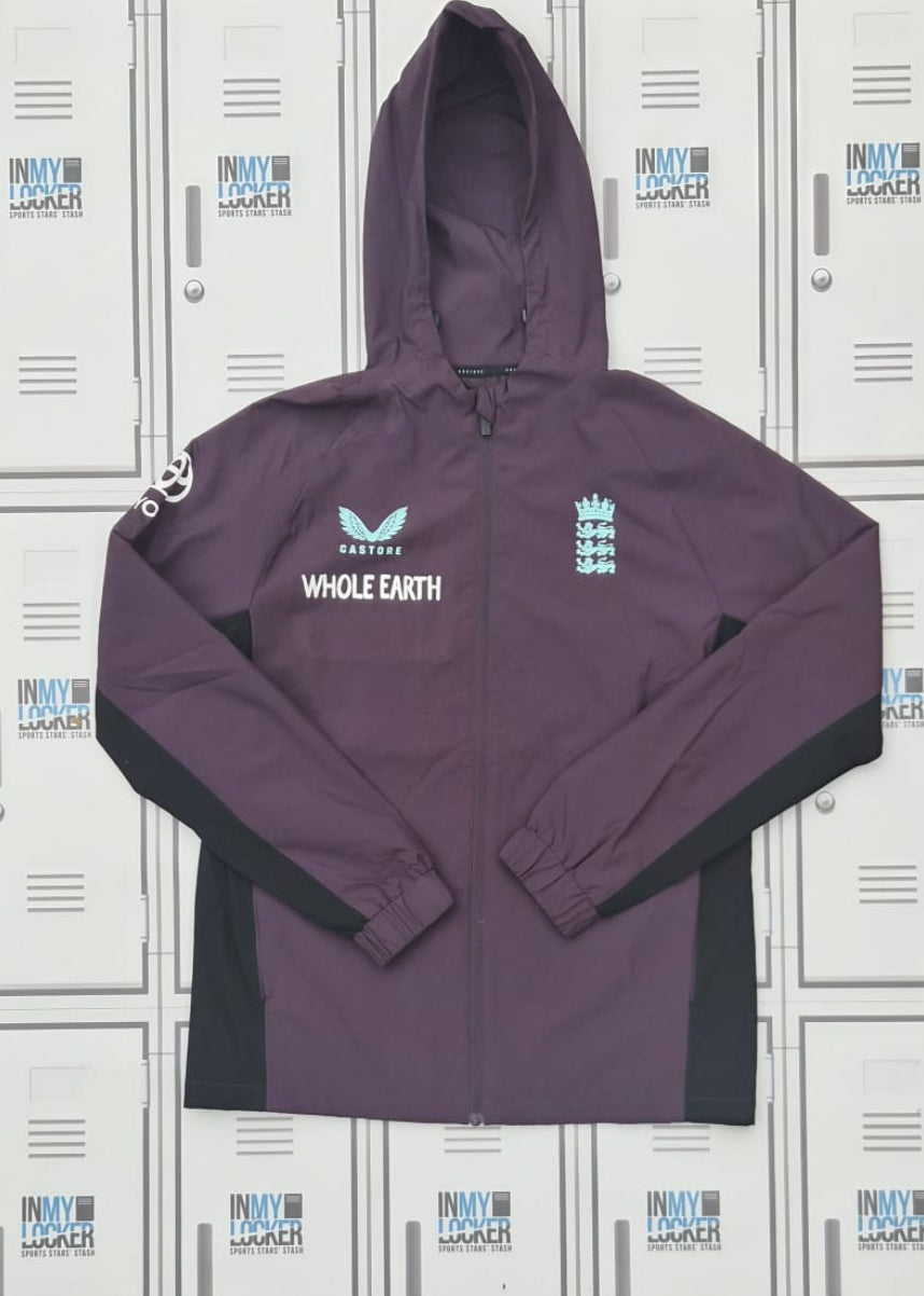 Asa Tribe - England Cricket Castore Rain Jacket [Purple]