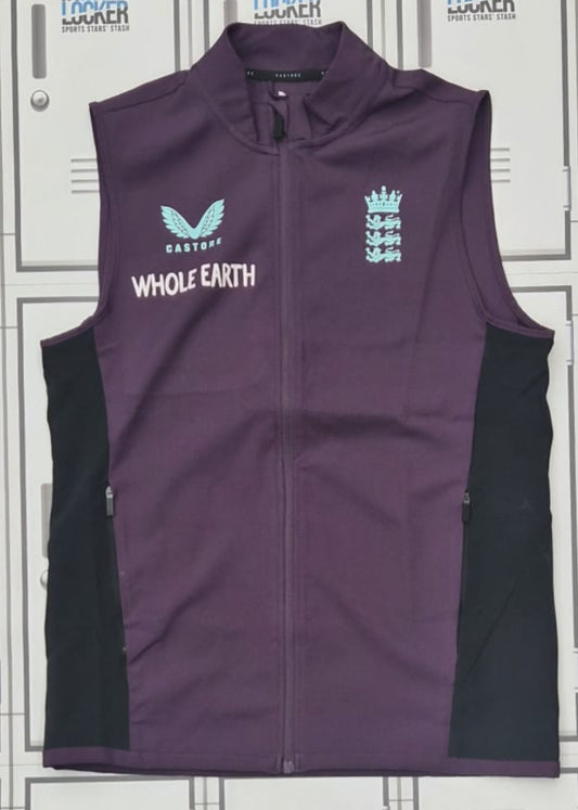 Asa Tribe - England Cricket Castore Sleeveless Jacket [Purple]