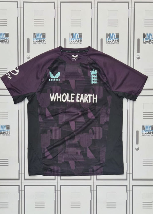 Asa Tribe - England Cricket Castore Training T-Shirt [Purple]