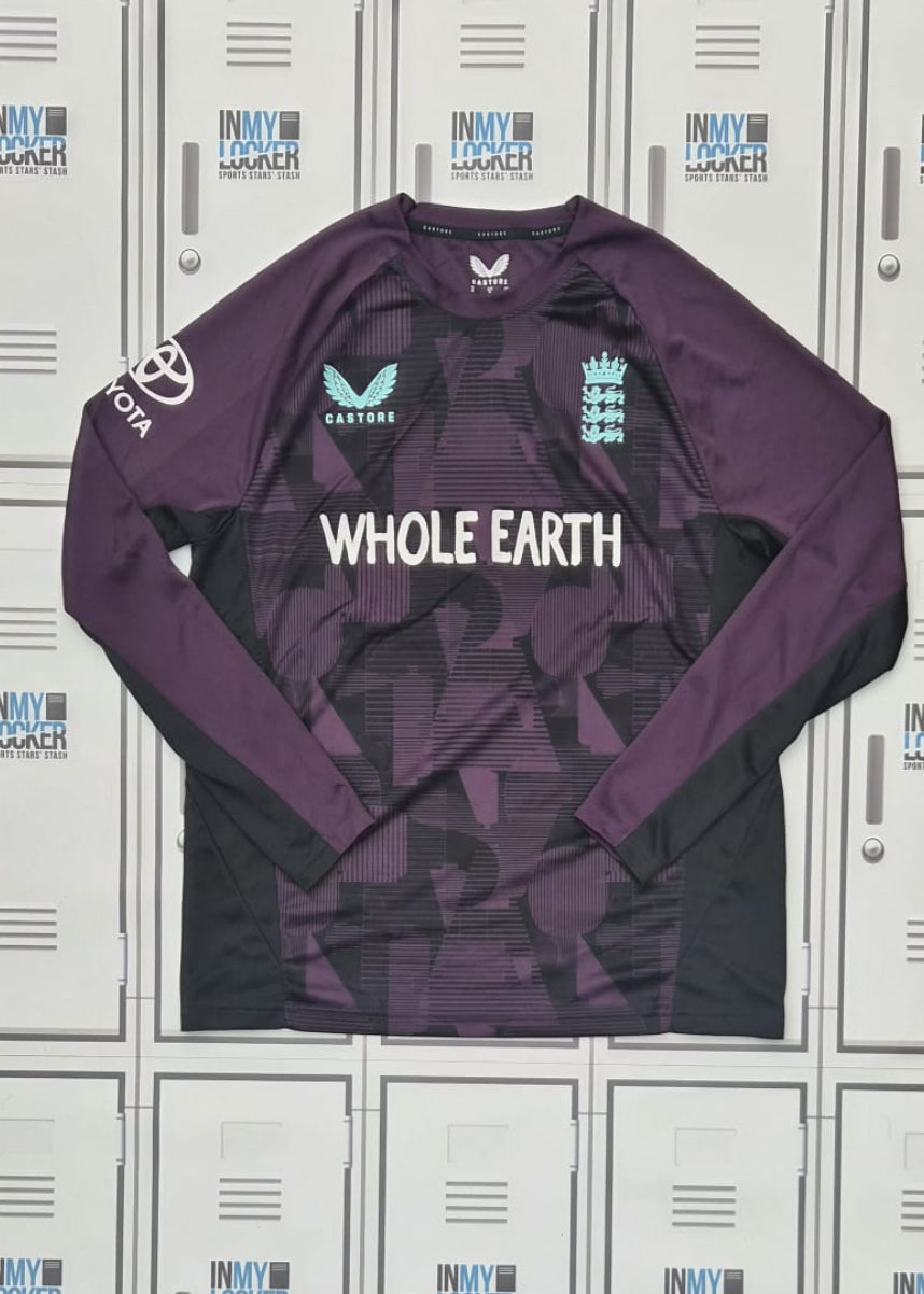 Asa Tribe - England Cricket Castore Training Top [Purple]