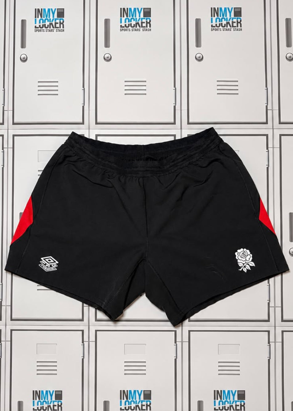 Theo Dan - England Rugby Umbro Gym Shorts [Black]